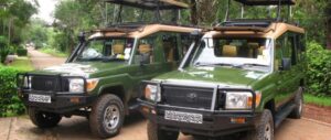 Fleet of Cars for hire in Burundi